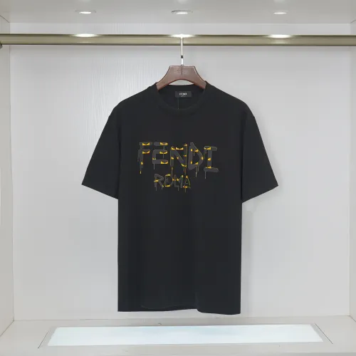 Wholesale Fendi T-Shirts Short Sleeved For Unisex #1458315 $34.00 USD, Wholesale Quality Replica Fendi T-Shirts