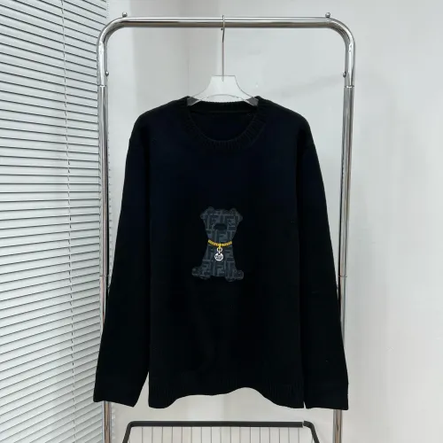 Wholesale Fendi Sweaters Long Sleeved For Unisex #1458317 $52.00 USD, Wholesale Quality Replica Fendi Sweaters
