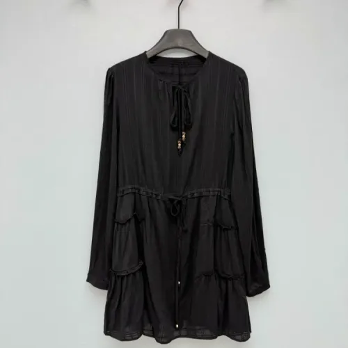 Wholesale Burberry Dresses Long Sleeved For Women #1458319 $128.00 USD, Wholesale Quality Replica Burberry Dresses