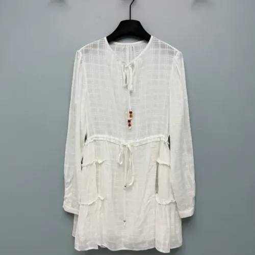Wholesale Burberry Dresses Long Sleeved For Women #1458320 $128.00 USD, Wholesale Quality Replica Burberry Dresses