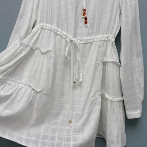 Replica Burberry Dresses Long Sleeved For Women #1458320 $128.00 USD for Wholesale