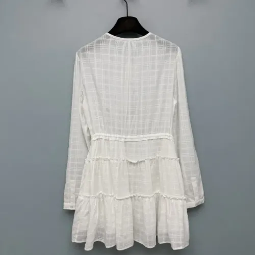 Replica Burberry Dresses Long Sleeved For Women #1458320 $128.00 USD for Wholesale