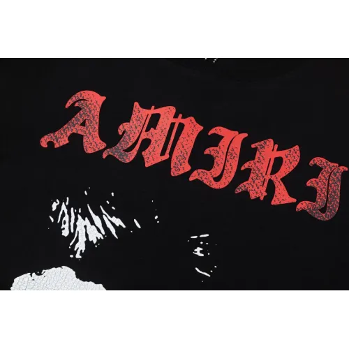 Replica Amiri T-Shirts Short Sleeved For Unisex #1458335 $34.00 USD for Wholesale