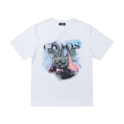 Wholesale Amiri T-Shirts Short Sleeved For Unisex #1458337 $36.00 USD, Wholesale Quality Replica Amiri T-Shirts