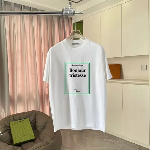 Wholesale Christian Dior T-Shirts Short Sleeved For Unisex #1458383 $42.00 USD, Wholesale Quality Replica Christian Dior T-Shirts