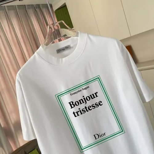 Replica Christian Dior T-Shirts Short Sleeved For Unisex #1458383 $42.00 USD for Wholesale