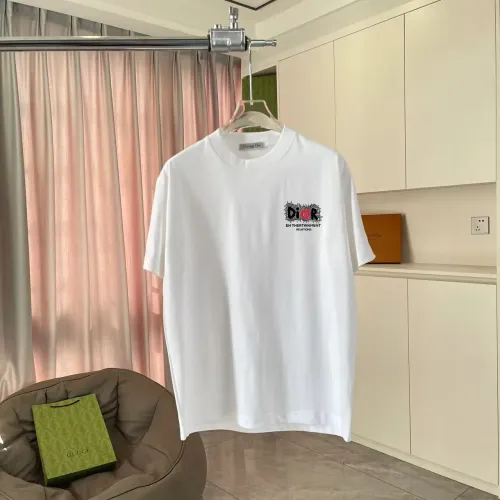 Replica Christian Dior T-Shirts Short Sleeved For Unisex #1458387 $42.00 USD for Wholesale