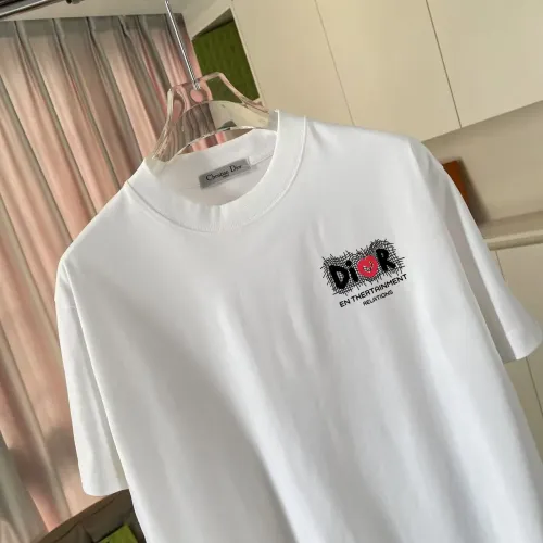 Replica Christian Dior T-Shirts Short Sleeved For Unisex #1458387 $42.00 USD for Wholesale