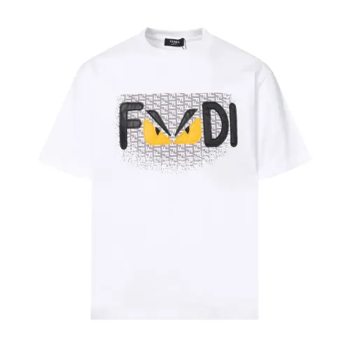 Wholesale Fendi T-Shirts Short Sleeved For Unisex #1458395 $40.00 USD, Wholesale Quality Replica Fendi T-Shirts