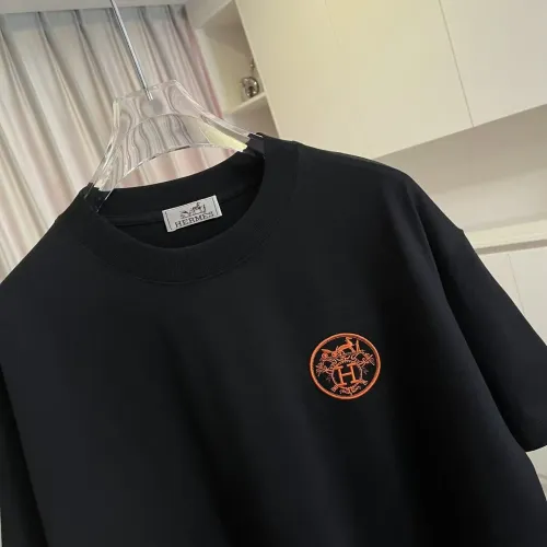Replica Hermes T-Shirts Short Sleeved For Unisex #1458403 $45.00 USD for Wholesale