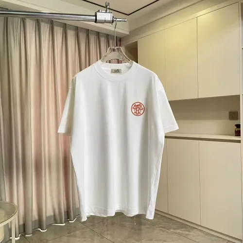 Wholesale Hermes T-Shirts Short Sleeved For Unisex #1458405 $45.00 USD, Wholesale Quality Replica Hermes T-Shirts