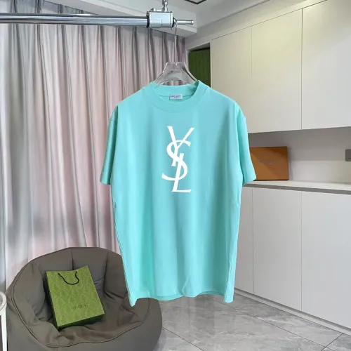 Wholesale Yves Saint Laurent YSL T-shirts Short Sleeved For Unisex #1458425 $42.00 USD, Wholesale Quality Replica Yves Saint Laurent YSL T-shirts