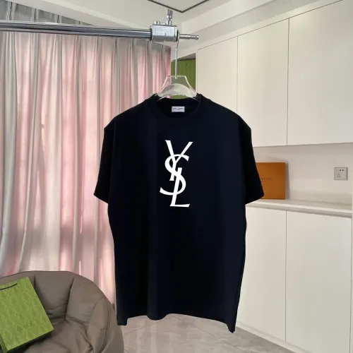 Wholesale Yves Saint Laurent YSL T-shirts Short Sleeved For Unisex #1458426 $42.00 USD, Wholesale Quality Replica Yves Saint Laurent YSL T-shirts