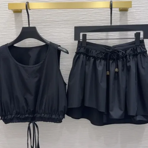 Wholesale LOEWE Tracksuits Sleeveless For Women #1458459 $80.00 USD, Wholesale Quality Replica LOEWE Tracksuits