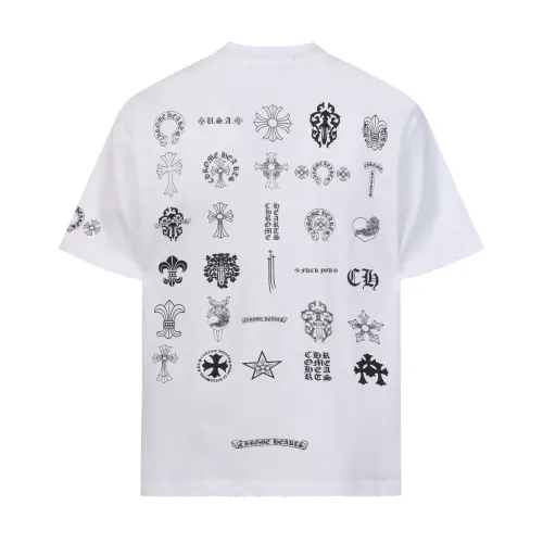 Wholesale Chrome Hearts T-Shirts Short Sleeved For Unisex #1458462 $42.00 USD, Wholesale Quality Replica Chrome Hearts T-Shirts