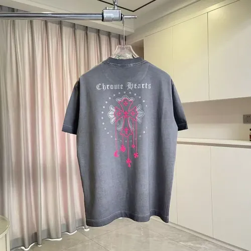 Wholesale Chrome Hearts T-Shirts Short Sleeved For Unisex #1458473 $48.00 USD, Wholesale Quality Replica Chrome Hearts T-Shirts