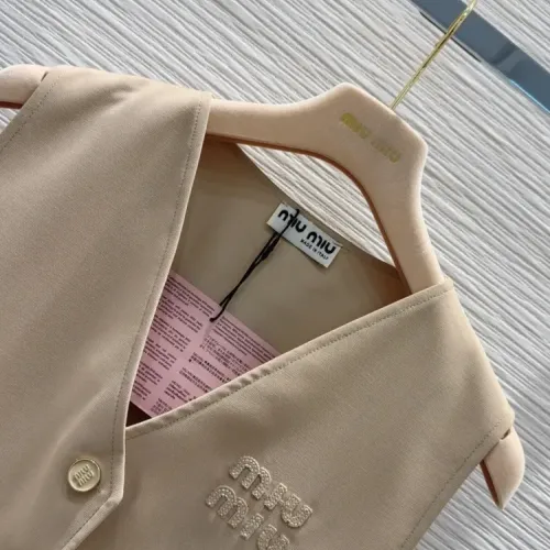 Replica MIU MIU Tracksuits Sleeveless For Women #1458480 $82.00 USD for Wholesale