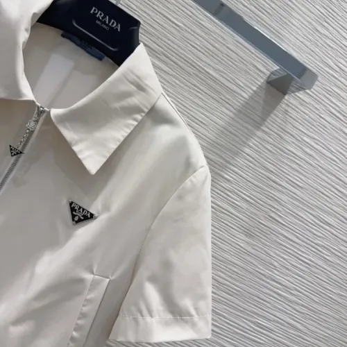 Replica Prada Tracksuits Short Sleeved For Women #1458486 $85.00 USD for Wholesale