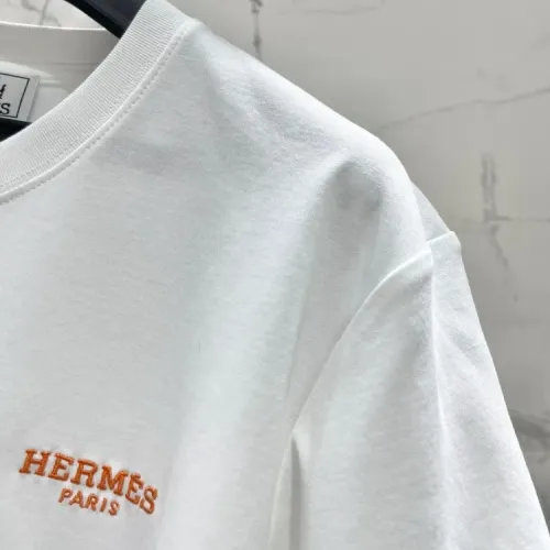 Replica Hermes T-Shirts Short Sleeved For Women #1458517 $64.00 USD for Wholesale