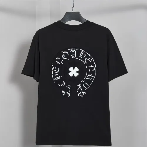 Wholesale Chrome Hearts T-Shirts Short Sleeved For Unisex #1458520 $48.00 USD, Wholesale Quality Replica Chrome Hearts T-Shirts