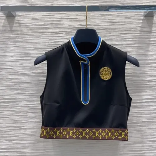Wholesale Louis Vuitton LV T-Shirts Sleeveless For Women #1458527 $80.00 USD, Wholesale Quality Replica Louis Vuitton LV T-Shirts