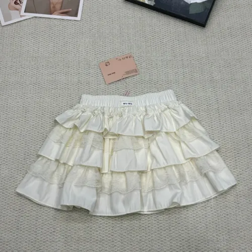 Wholesale MIU MIU Skirts For Women #1458533 $52.00 USD, Wholesale Quality Replica MIU MIU Skirts