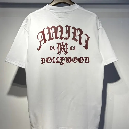 Replica Amiri T-Shirts Short Sleeved For Unisex #1458534 $29.00 USD for Wholesale