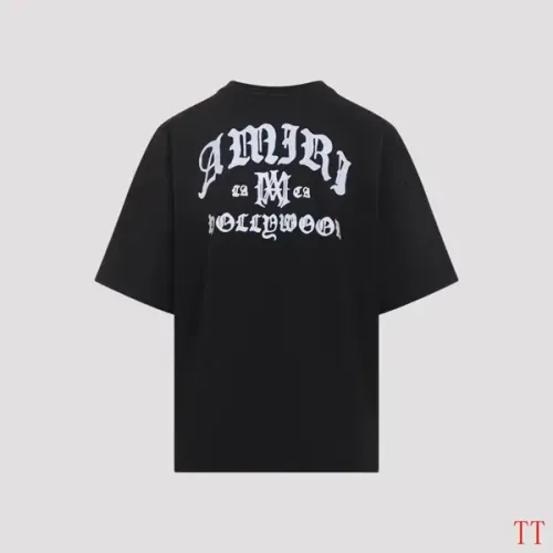 Replica Amiri T-Shirts Short Sleeved For Unisex #1458535 $29.00 USD for Wholesale