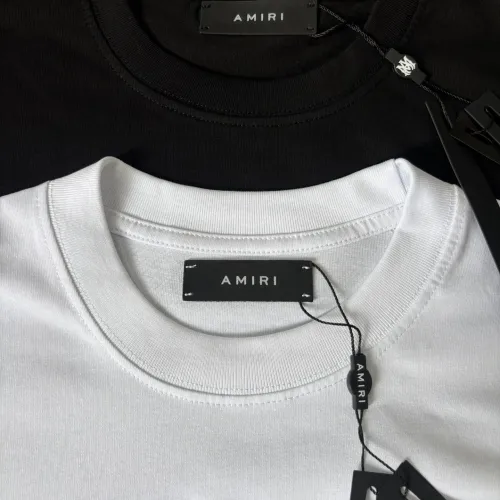 Replica Amiri T-Shirts Short Sleeved For Unisex #1458537 $32.00 USD for Wholesale