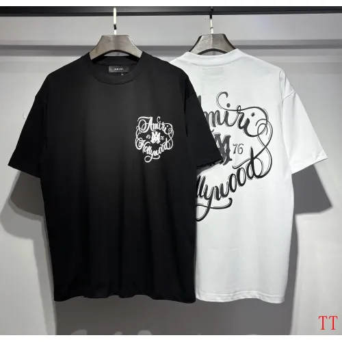 Replica Amiri T-Shirts Short Sleeved For Unisex #1458538 $32.00 USD for Wholesale