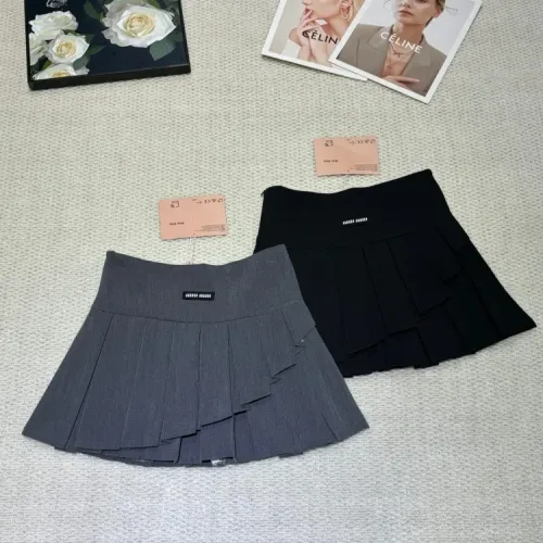 Replica MIU MIU Skirts For Women #1458540 $56.00 USD for Wholesale