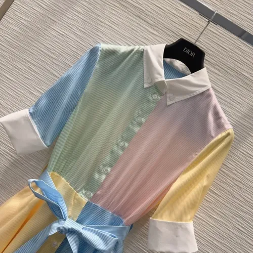 Replica Christian Dior Dresses Middle Sleeved For Women #1458564 $135.00 USD for Wholesale