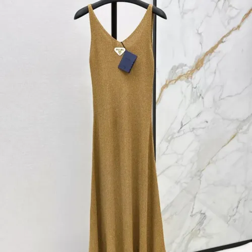 Wholesale Prada Dresses Sleeveless For Women #1458565 $125.00 USD, Wholesale Quality Replica Prada Dresses
