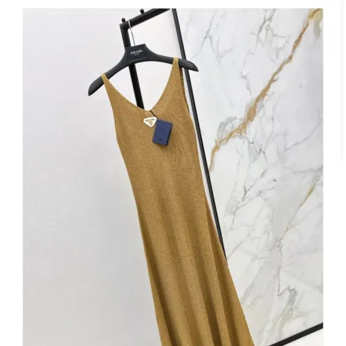Replica Prada Dresses Sleeveless For Women #1458565 $125.00 USD for Wholesale