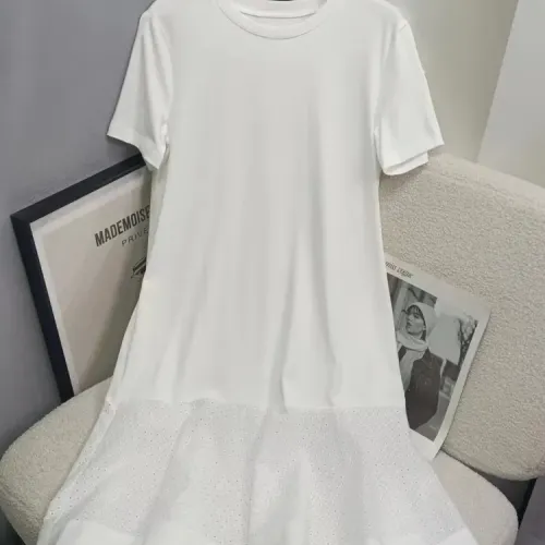Wholesale Moncler Dresses Short Sleeved For Women #1458573 $135.00 USD, Wholesale Quality Replica Moncler Dresses