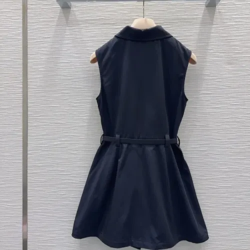 Replica MIU MIU Dresses Short Sleeved For Women #1458588 $128.00 USD for Wholesale