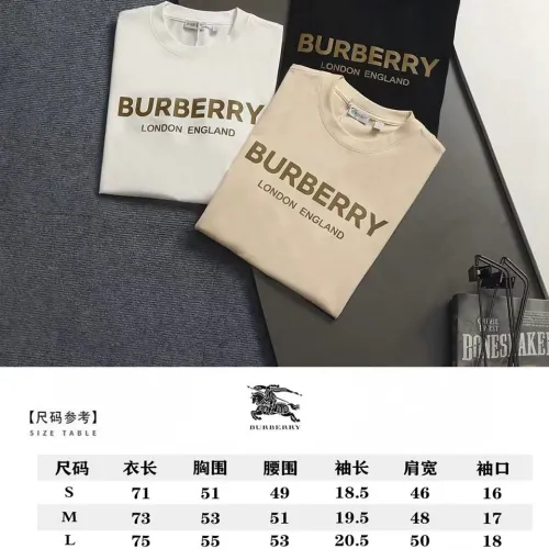 Replica Burberry T-Shirts Short Sleeved For Unisex #1458592 $40.00 USD for Wholesale
