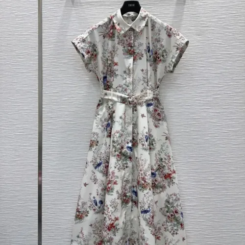 Wholesale Christian Dior Dresses Short Sleeved For Women #1458599 $140.00 USD, Wholesale Quality Replica Christian Dior Dresses