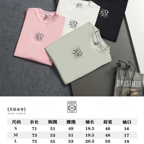 Replica LOEWE T-Shirts Short Sleeved For Unisex #1458628 $40.00 USD for Wholesale