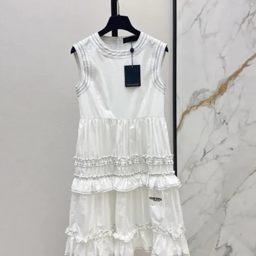 Wholesale Louis Vuitton LV Dresses Sleeveless For Women #1458650 $125.00 USD, Wholesale Quality Replica Louis Vuitton LV Dresses