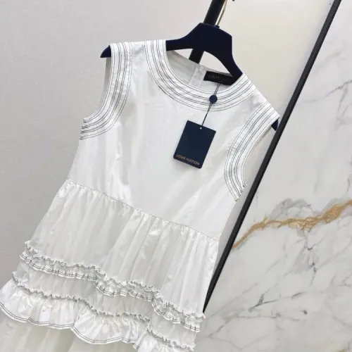 Replica Louis Vuitton LV Dresses Sleeveless For Women #1458650 $125.00 USD for Wholesale