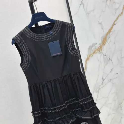 Replica Louis Vuitton LV Dresses Sleeveless For Women #1458651 $125.00 USD for Wholesale
