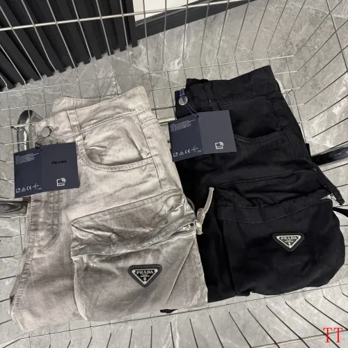 Replica Prada Jeans For Men #1458653 $56.00 USD for Wholesale