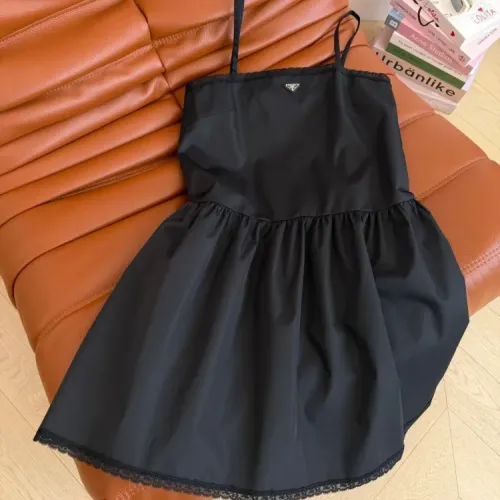 Wholesale Prada Dresses Sleeveless For Women #1458655 $130.00 USD, Wholesale Quality Replica Prada Dresses