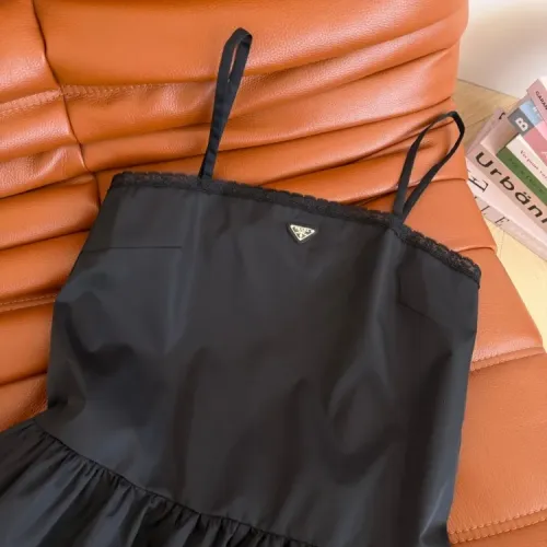 Replica Prada Dresses Sleeveless For Women #1458655 $130.00 USD for Wholesale