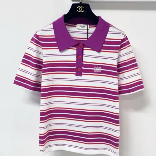Wholesale Celine T-Shirts Short Sleeved For Women #1458669 $96.00 USD, Wholesale Quality Replica Celine T-Shirts