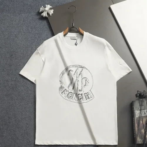 Wholesale Moncler T-Shirts Short Sleeved For Unisex #1458672 $40.00 USD, Wholesale Quality Replica Moncler T-Shirts