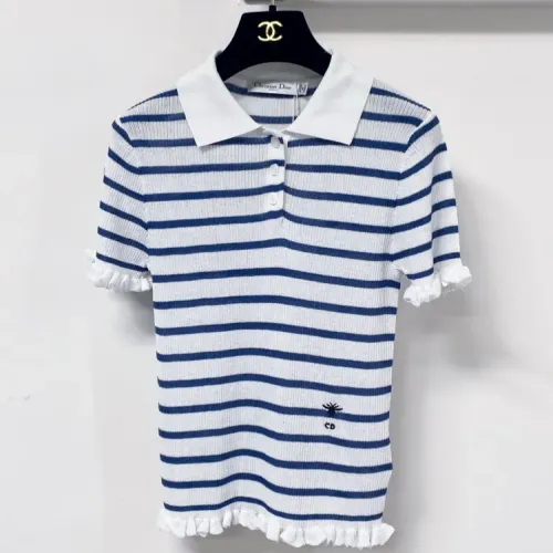 Wholesale Christian Dior T-Shirts Short Sleeved For Women #1458674 $100.00 USD, Wholesale Quality Replica Christian Dior T-Shirts
