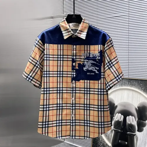 Replica Burberry Tracksuits Short Sleeved For Men #1458690 $82.00 USD for Wholesale