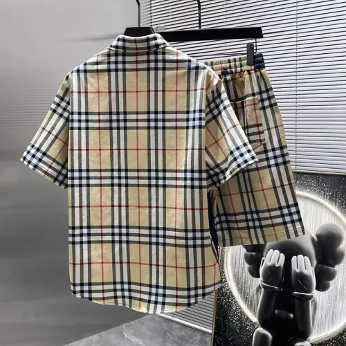 Replica Burberry Tracksuits Short Sleeved For Men #1458691 $82.00 USD for Wholesale